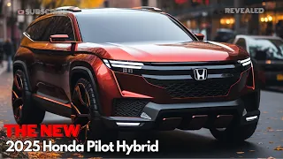 Discover the New 2025 Honda Pilot Hybrid - Redefining Efficiency and Performance! - TALKWHEELS
