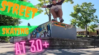 Street Skating In Your 30’s Is Rough