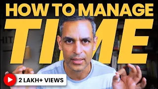 10 Time Management Frameworks for Productivity | Warikoo Hindi