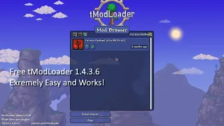 tModLoader 1.4.3.6 Cracked Easy Tutorial (Works in 2023!)