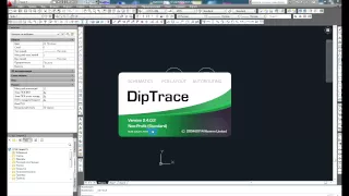 DipTrace. Сложный контур печатной платы.