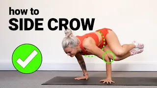 How To Do Side Crow Pose for Beginners