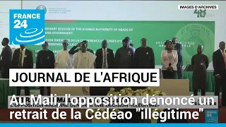 Retrait du Mali de la Cédéao : l’opposition dénonce une décision « illégitime »