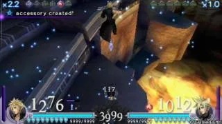 Dissidia Final Fantasy Cloud Combo Video