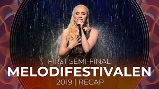 Melodifestivalen 2019 (Sweden) | First Semi-Final | RECAP