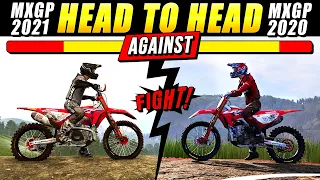 MXGP 2021 vs MXGP 2020 - Full Game Direct Comparison