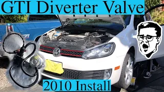 2010 VW GTI Forge Diverter Valve Install 2.0L TSI