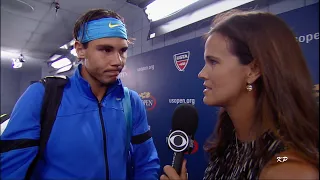 Rafael Nadal pre match interview before match vs Novak Djokovic: US Open 2011 Final