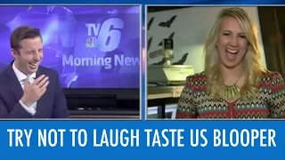News Reporters Can't Stop Laughing At Word Blooper