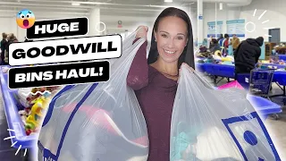 HUGE Bins Haul! Goodwill Outlet Finds to Flip Online as a Part-Time Reseller #reselling