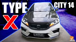 🚗 รีวิว!!! 💥 ชุดแต่งรถซิตี้ Honda City 2014-2019 ทรง Type X แต่งสวย ตรงรุ่น จาก Nekketsu Racing.