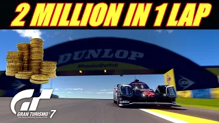 Gran Turismo 7 - 2 Million CR In 1 Lap - Secret Tip For Easy Credits - Full Guide