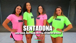 SENTADONA - Luísa Sonza, Davi Kneip, Mc Frog, Dj Gabriel do Borel | Coreografia Cia Z41.