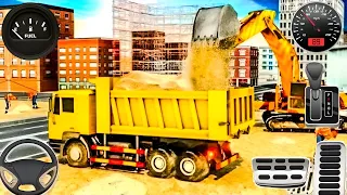 Real construction Simulator - City Road Builder 3D Game - Android Gameplay Ep #2 #gameplay