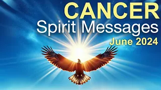 CANCER SPIRIT MESSAGES "The Rainbow After The Rain Cancer" June 2024 #tarotreading #spiritmessages