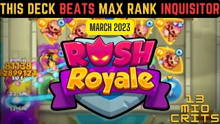 Best PvP Deck March 2023! Rush Royale Monk Deck PvP / PvE