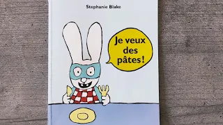 Simon Superlapin : JE VEUX DES PÂTES ! ❣️ École des loisirs