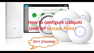 How to configure Unifi  AP using mobile| Ubiquiti Unifi AP Access Point Setup.