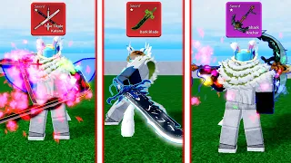 I Mastered the Most OVERPOWERED Swords in Blox Fruits...
