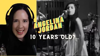 Vocal Coach Reacts- “I put a spell on you” ANGELINA JORDAN- Reaction & Vocal Analysis 🤯