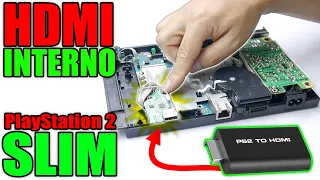 HDMI interno PLAYSTATION 2 SLIM - super simple!