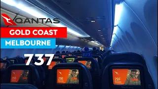 QANTAS 737 ECONOMY REVIEW: GOLD COAST TO MELBOURNE