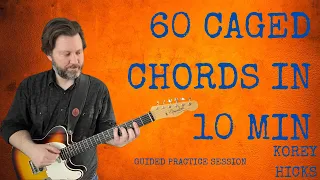 CAGED isn't hard. Learn all 60 in 10 minutes + Hey Joe!