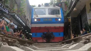 Train Street Hanoi, Vietnam