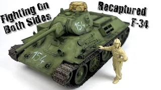 Let's Save a Shelf Queen Project, Recaptured T-34 (1/35 Dragon)