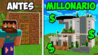 CONVIRTIENDO JUGADORES de POBRE a MILLONARIOS en mi SERVER de MINECRAFT