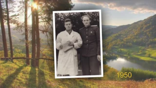 Видео поздравление из фотографий на 90 лет Деду смотреть пример Украина
