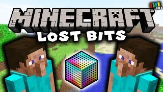 Minecraft LOST BITS | Unused Content and Debug Features [TetraBitGaming]