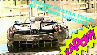 PAGANI HUAYRA PEARL BY REFINED MARQUES IN YAS MARINA CIRCUIT !!!