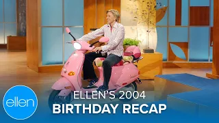 Ellen’s Birthday Recap in 2004