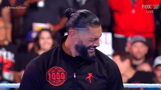 Roman Reigns interrupts Jey Uso - WWE SmackDown 7/28/2023