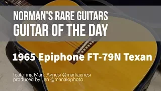 Guitar of the Day: 1965 Epiphone FT-79N Texan | Norman's Rare Guitars