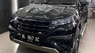 NANO CERAMIC COATING MOBIL TOYOTA RUSH GR WARNA HITAM METALIK | PERSIAPAN LEBARAN | WPZ ACEH