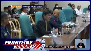 Sen. Tulfo, nag-walk out sa gitna ng pagdinig ng Senado vs. pulis-Bulacan | Frontline Tonight