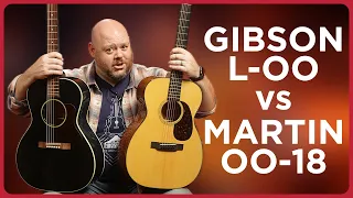 Small Body Acoustic Guitar Battle | Martin 00-18 versus Gibson L-00