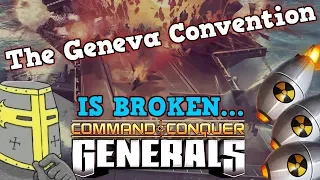 Command and Conquer Generals IS A PERFECTLY BALANCED GAME WITH NO EXPLOITS - Unlimited Superweapons