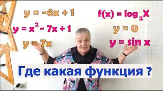 Что такое линейная функция? Определение и частные случаи линейной функции. Алгебра 7 класс.