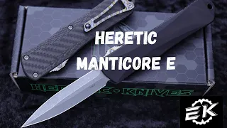 Heretic Knives Manticore E Carbon Fiber Switchblade OTF