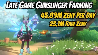 Earn 45.89M Zeny Per Day | Episode 10 Late Game Gunslinger Farming Guide | Ragnarok Mobile