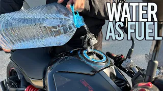 THE BANNED WATER MOTOR EXISTS. We Create a Motorcycle That Runs with Water