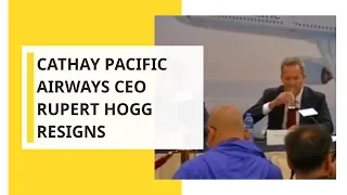 WION Your Story: Cathay Pacific Airways CEO Rupert Hogg resigns