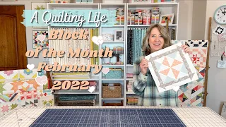 Quilt Block of the Month: February 2022 | A Quilting Life