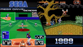 Top SEGA Mega Drive (Genesis) games of 1989 - in under 8 minutes