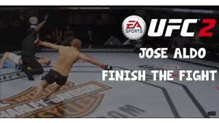 EA Sports UFC 2 | Jose Aldo vs. Conor McGregor Rematch "Finish The Fight"