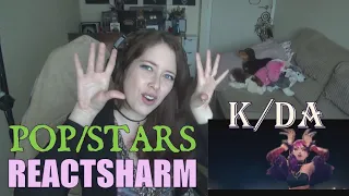 REACTSHARM - K/DA - POP/STARS