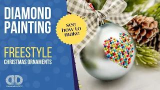 How to Make Diamond Dotz® Freestyle Christmas Ornaments